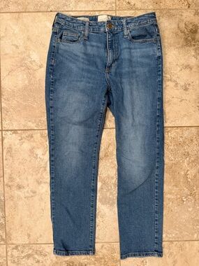 Time and Tru Medium Blue Straight-Leg Women's Jeans